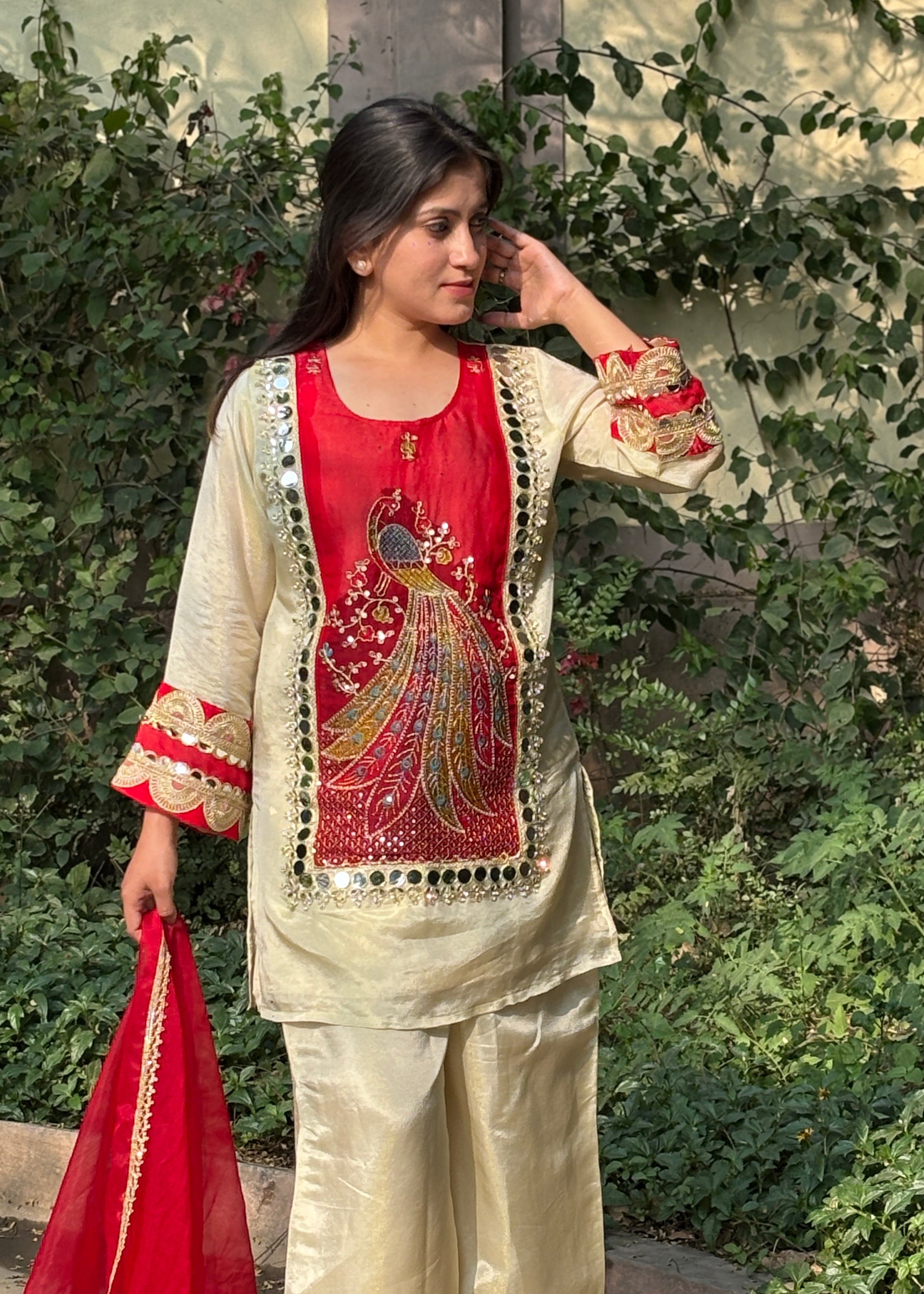 The Royal Peacock Sharara
