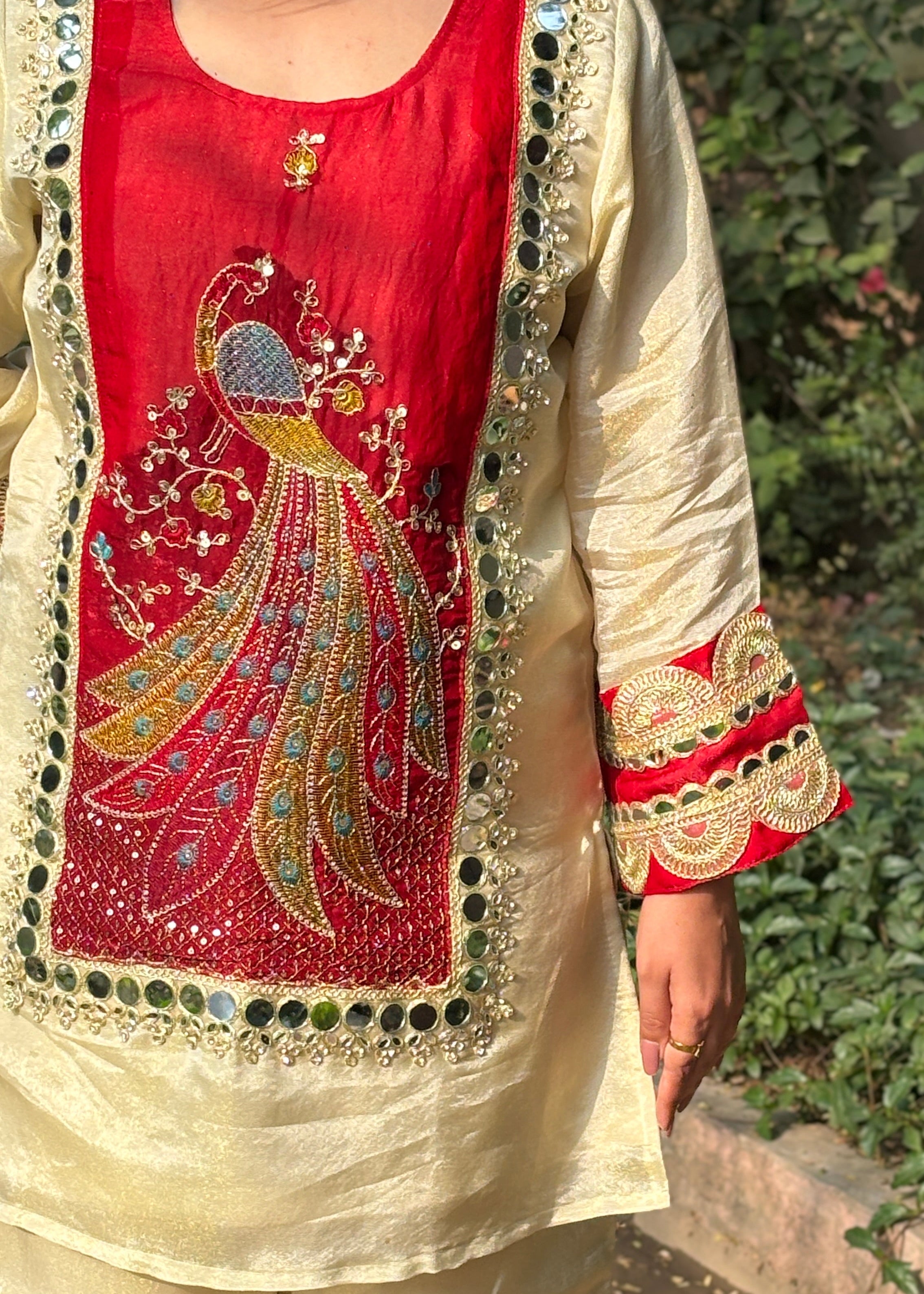 The Royal Peacock Sharara