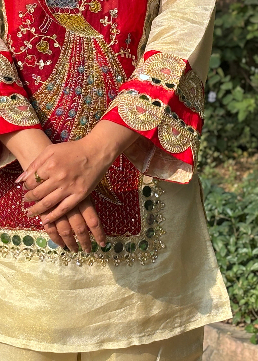 The Royal Peacock Sharara