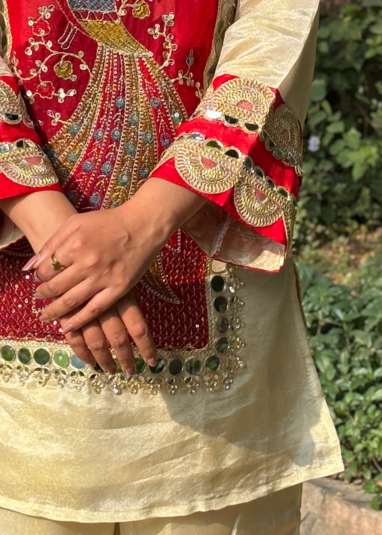 The Royal Peacock Sharara