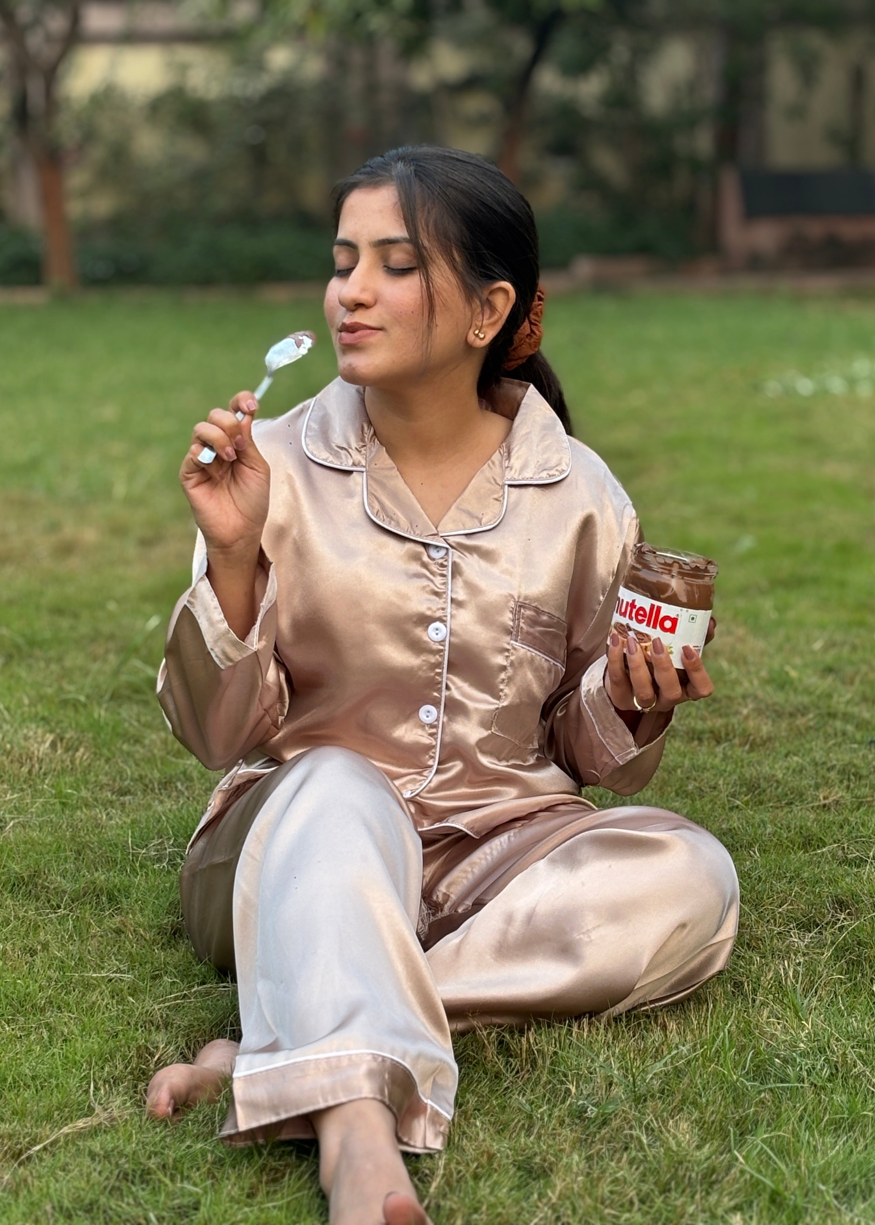 Satin Sukoon Pajamas