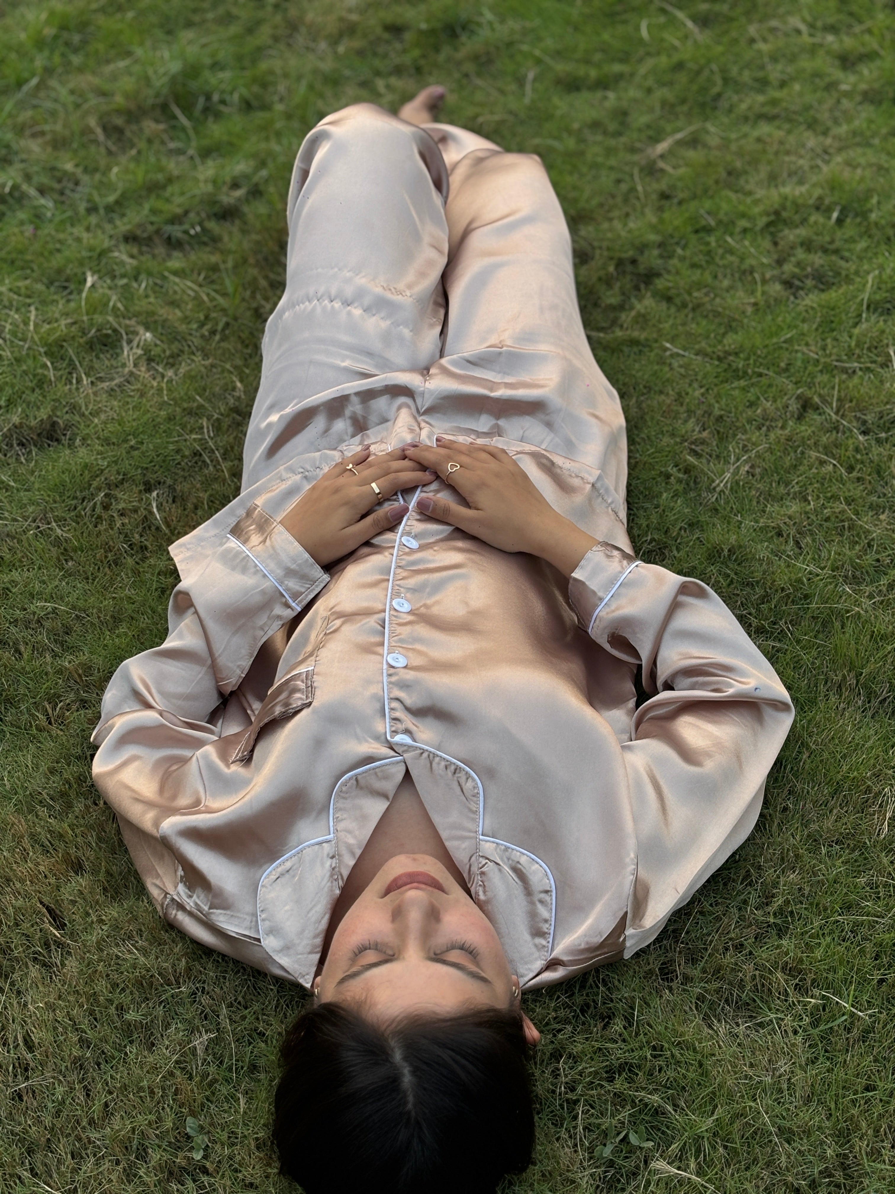 Satin Sukoon Pajamas