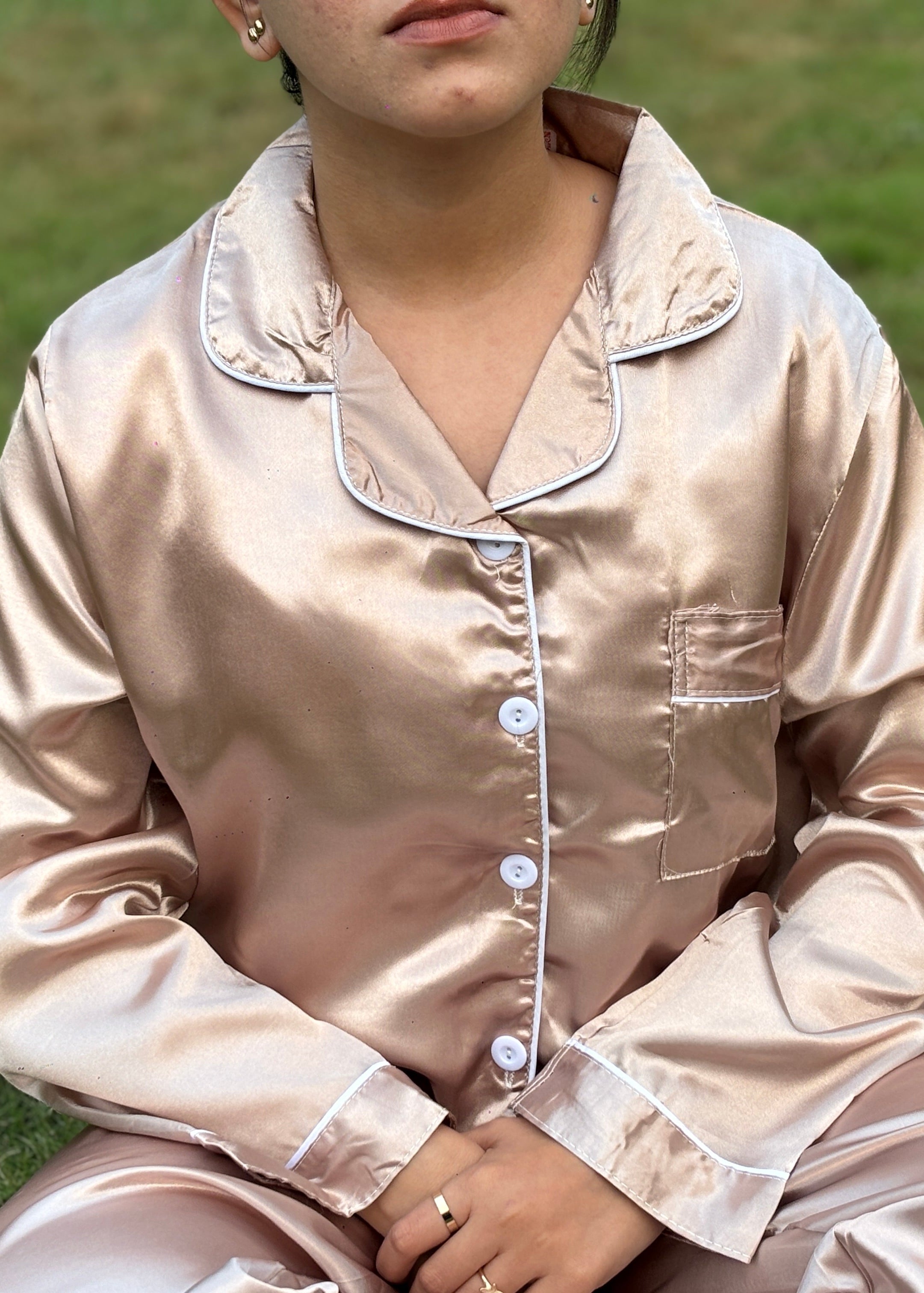 Satin Sukoon Pajamas
