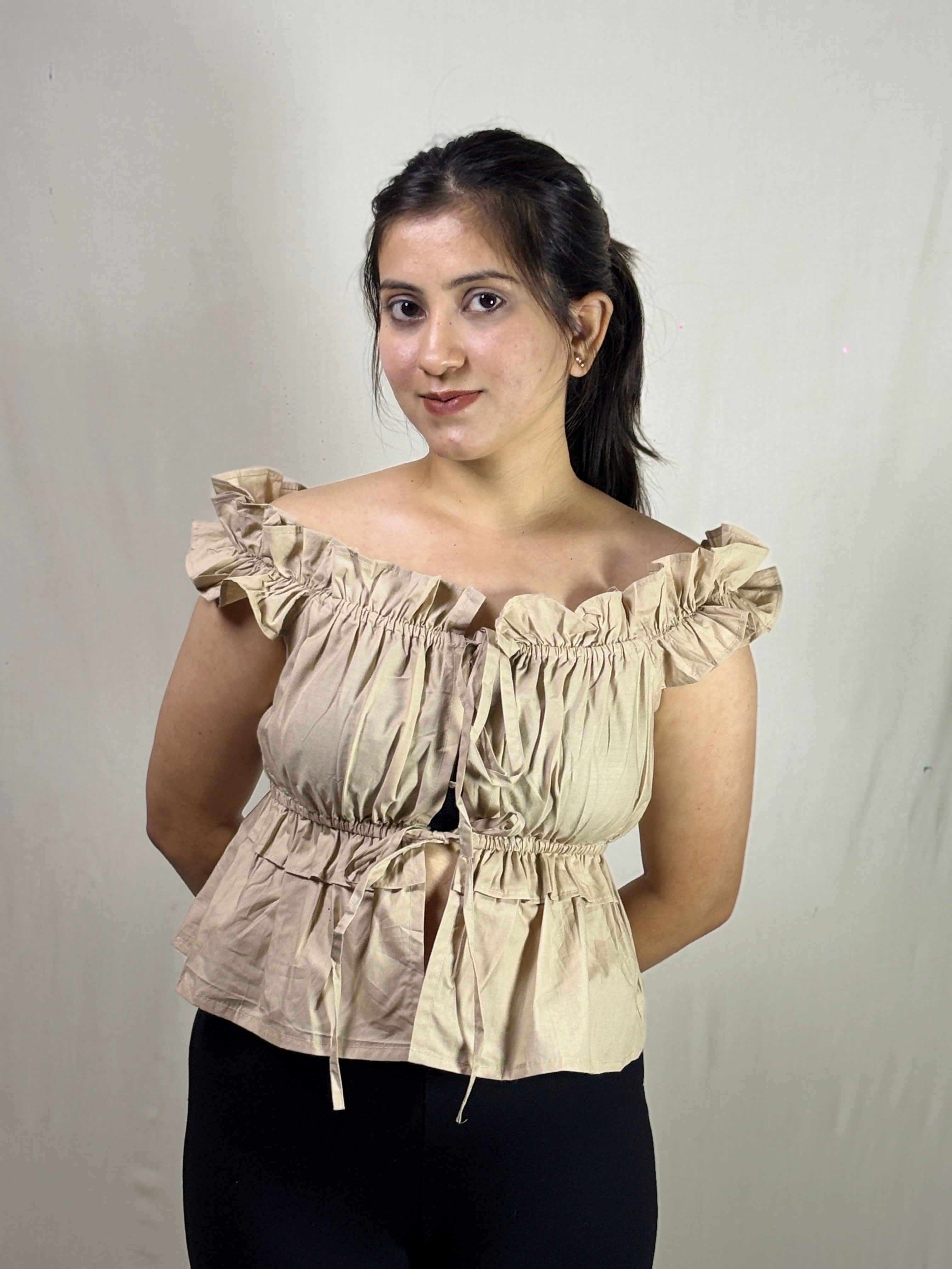 Cute stretchable top
