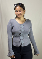 Velvet-Soft Phool Top