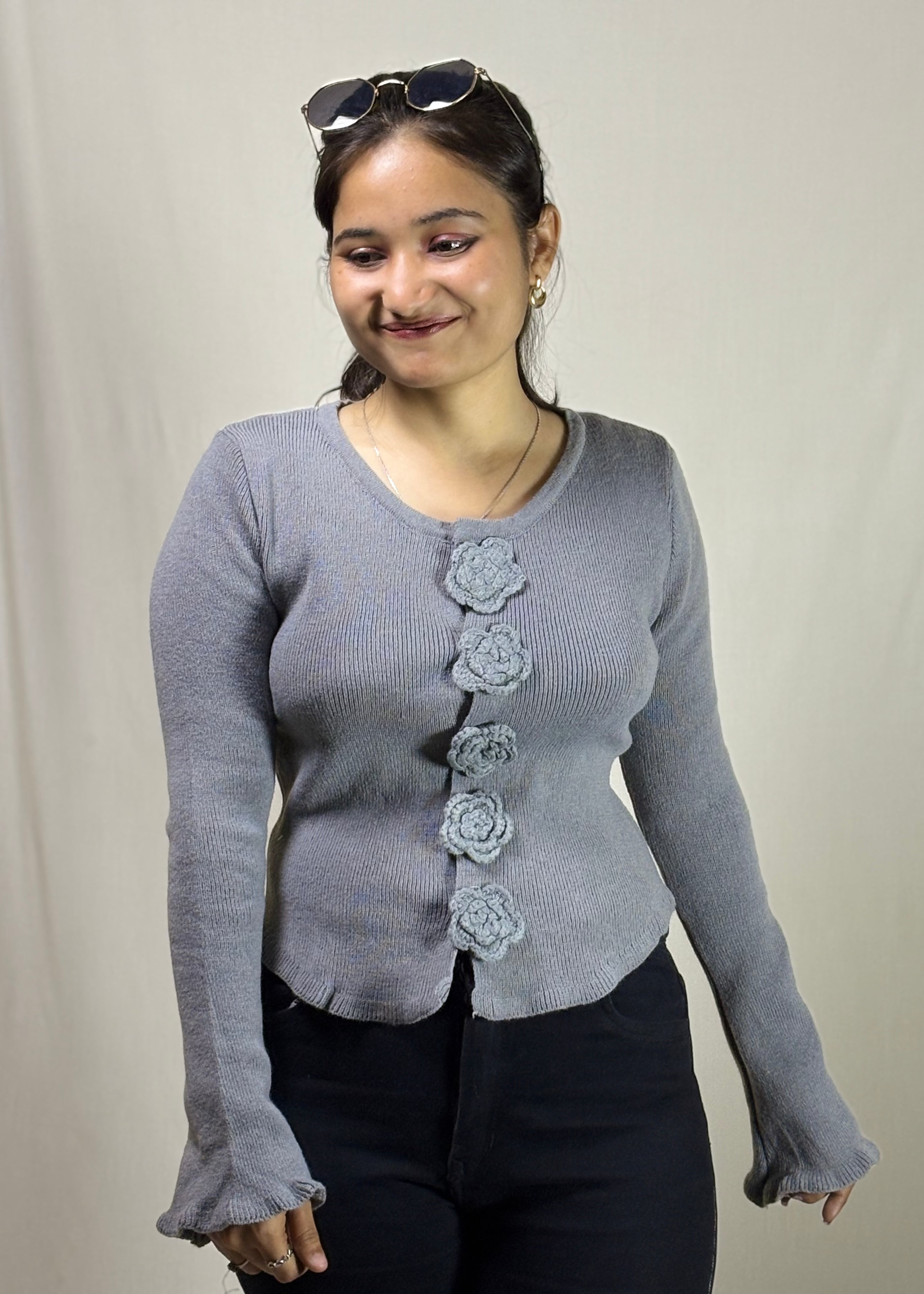 Velvet-Soft Phool Top