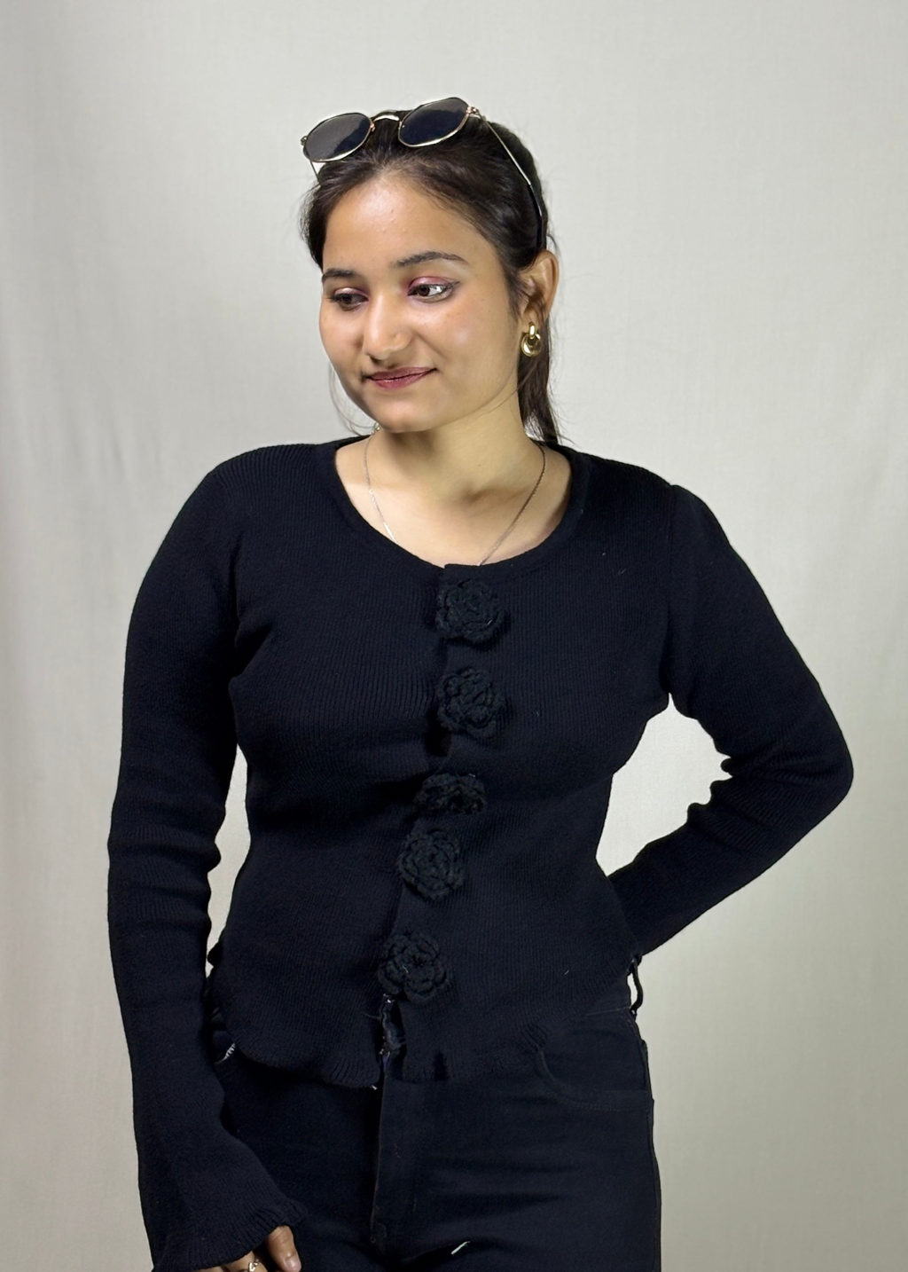 Velvet-Soft Phool Top