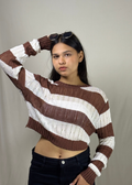 Midnight Mocha Stripe