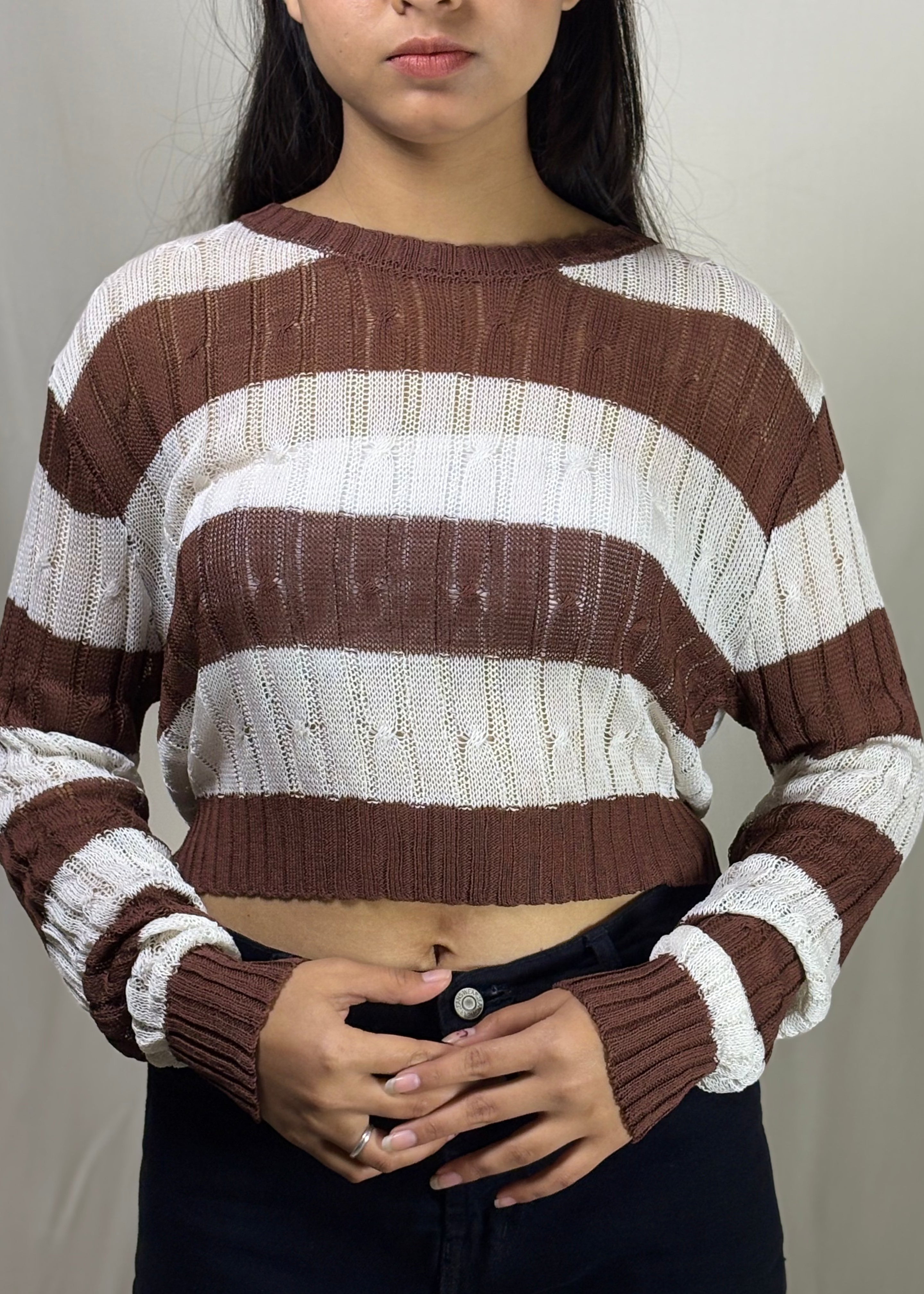 Midnight Mocha Stripe