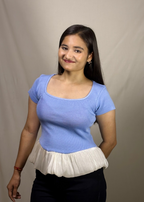 Soni-Square Peplum