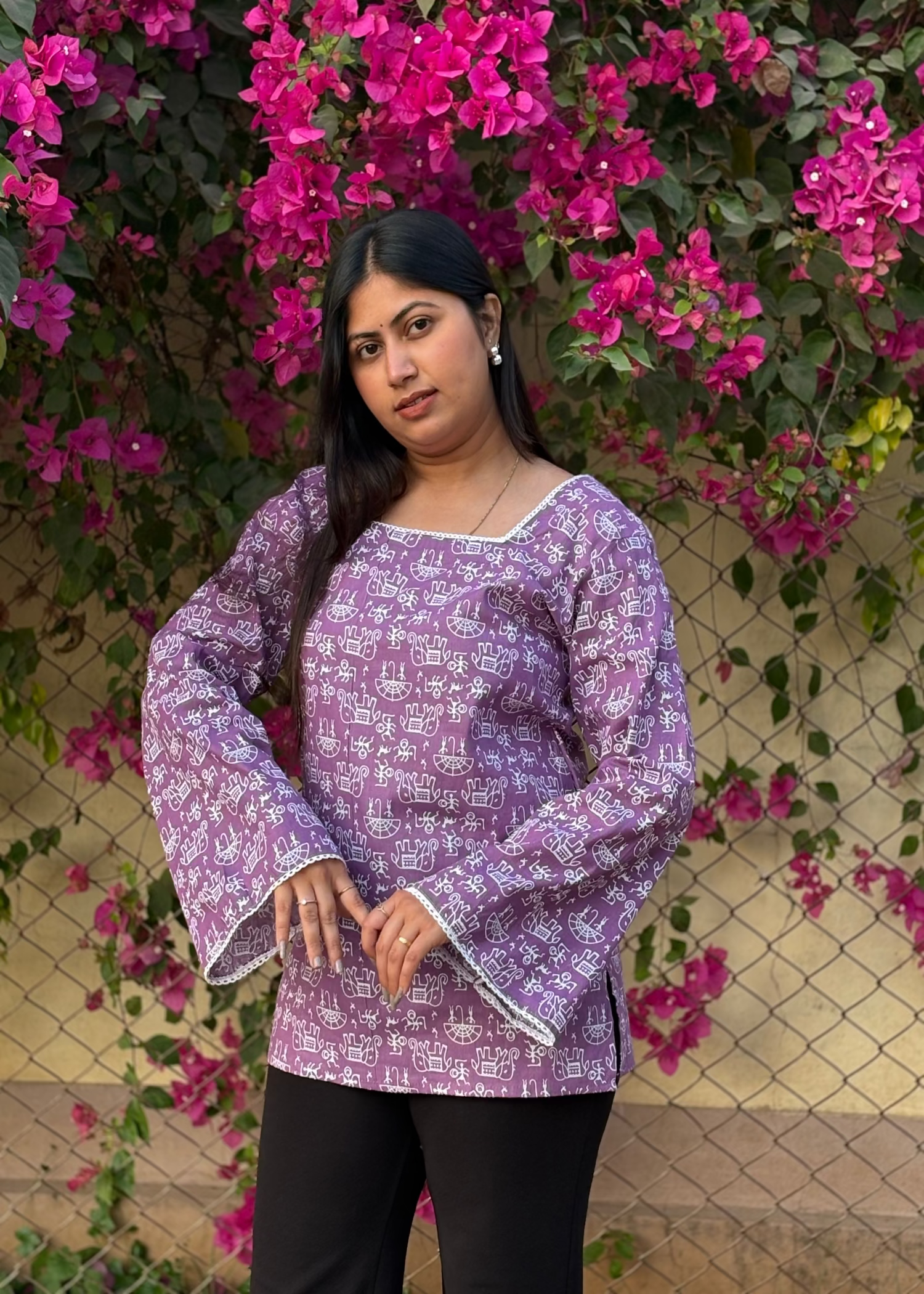 Bell Selves short kurti